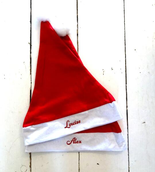 Kerstmuts met naam – Gepersonaliseerd cadeau